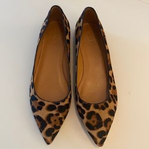 J Crew Leopard Flats